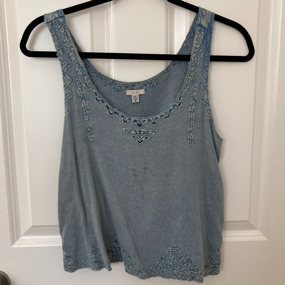 Urban Outfitters Ecote Chambray Tank